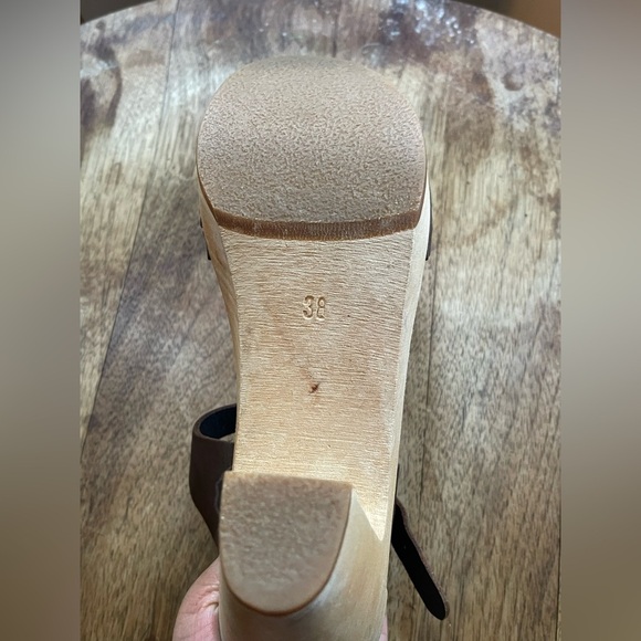 Swedish Hasbeens Braided Open-Toe Clogs - Picture 6 of 9